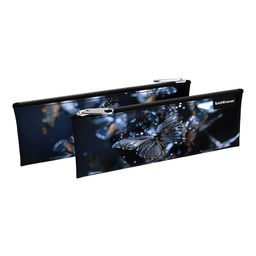 Цена за 1 шт. Пенал конверт ErichKrause 220x90мм Glass Butterflies