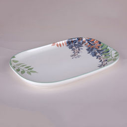 Блюдо 29х19.5х2см Lupin 2 6981 /КОРАЛЛ/