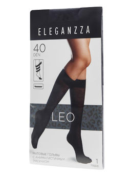 Гольфы Eleganzza LEO 40 black  фото 2
