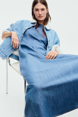 Maxivestido denim - H&m фото 7