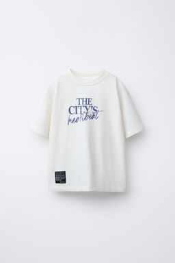 SLOGAN PRINT T-SHIRT