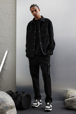 Sobrecamisa de fieltro Regular Fit