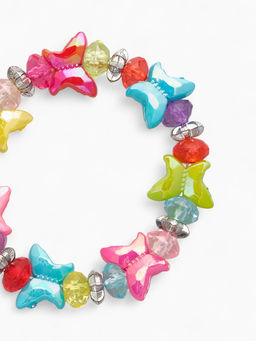 Цена за 3 шт. Браслет детский «Выбражулька. Бабочки», d=5 см, МИКС