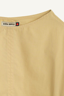 CTTN SHRT 16 / Amarillo - Zara фото 14