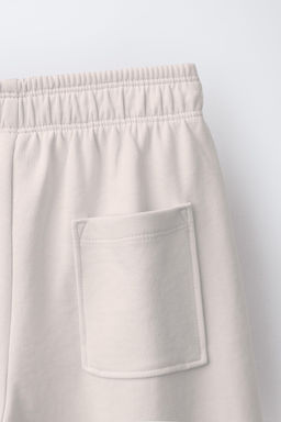 WIDE-LEG INTERLOCK TROUSERS - Zara фото 9