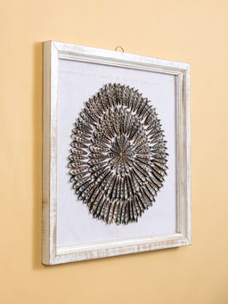 Панно «Композиция из ракушек», 45×3×45 см