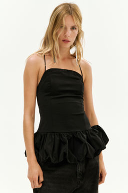 Top burbuja con tirantes espagueti - H&m фото 4