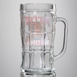 Кружка пивная с надписью Россия, моя страна, 500 мл