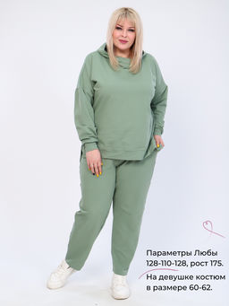 Костюм Шарлот (двухнитка)_300/оливковый - Ihomelux фото 4