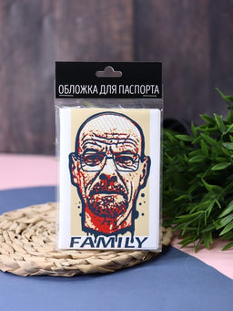 ОБЛОЖКА ДЛЯ ПАСПОРТА "FAMILY", плотность 600 мкм