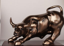 Статуэтка Бык 30х15,8х17 см / QMH20297-48A /уп 6/