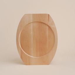 Сковорода SL Home, d=20, h=4 см, на деревянной подставке, индукция, чугун, чёрная