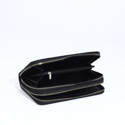 Кошелёк на молниях, цвет чёрный - Simaland фото 5