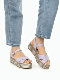 08-FED21-6P LILAC Босоножки женские (натуральная кожа) - No name фото 4