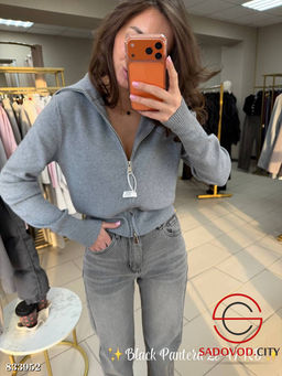 Кофта-кардиган на молнии