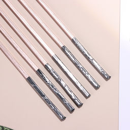 Набор свечей в торт, 6 штук Розовый металлик, 15 см - Страна карнавалия фото 5