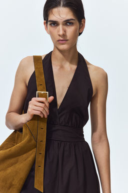 Vestido halter de algod?n - H&m фото 7