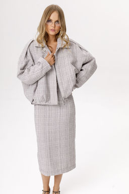 Юбка Pirs 6668 серый