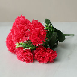 Цветок искусственный Гвоздика букет 32 см / WSN-03 /уп 300/600/ - Галеонтрейд фото 7