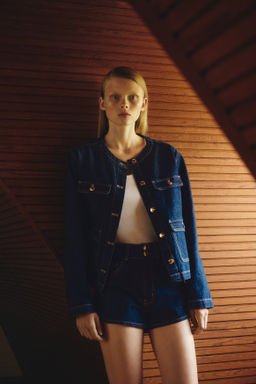 Pantal?n corto en denim - H&m фото 2