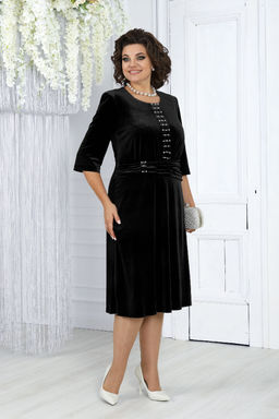 Платье Ninele 7431-Р темно-синий - Mira fashion фото 659