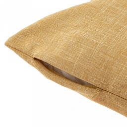 Наволочка декоративная 32х50см Пуговицы горчичный, 2-х сторонняя, искусственная ткань, подкладка-флизелин, на молнии (Китай) - Домашняя мода фото 10