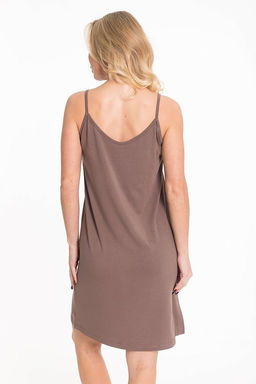 Сорочка М325322к коричневый - Елена фото 5