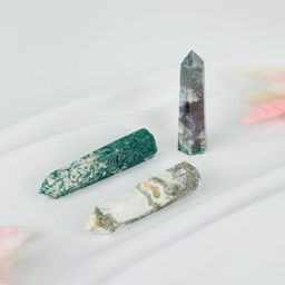 Кристалл из Агата мохового - Радуга самоцветов фото 2