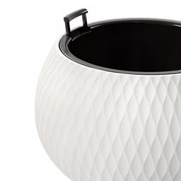 Кашпо "Жемчужина" 4л (белый) М8722