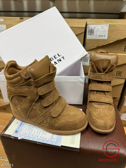 Полусапоги из натуральной замши