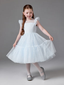 ACOOLA / Платье детское для девочек Misa голубой  фото 2