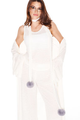 Костюм женский 3-х предметный (топ + брюки + кардиган)