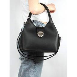 Сумка женская искусственная кожа DJ-7058-2-BLACK, 1отд, плечевой ремень, черный SALE 261454 - Adelia фото 5