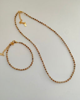 Комплект из натуральных камней