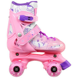 Роликовые кроссовки раздвижные, р. 31-34, колёса световые PU - Simaland фото 2