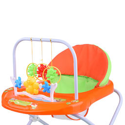 Ходунки "Бабочки" (зеленый-оранжевый) в пакете