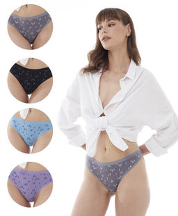 Трусы женские слипы Cherry Girl 66011 хлопок, эластан размеры S, M, L, XL