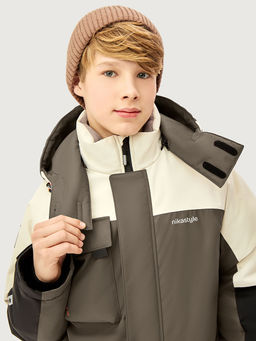 Комбинезон 8з4526 серый песок