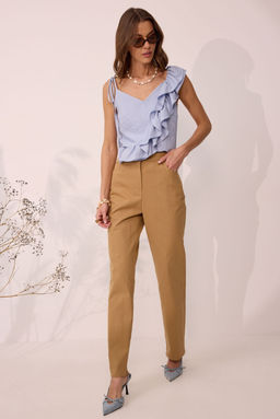 Брюки LYUSHe 4116 коричневый