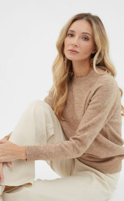 Джемпер FW-001 l.beige - Fine joyce фото 11