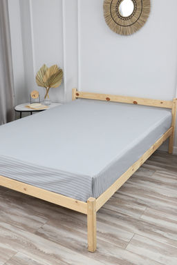 Простыня из страйп-сатина Комфорт