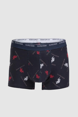 Erkek Lacivert 3l_ Boxer Tak_m_