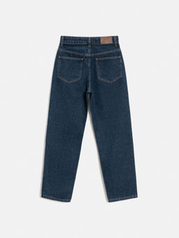 ACOOLA / Брюки джинсовые детские для мальчиков Zaizen темно-синий  фото 2