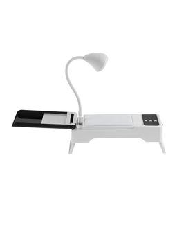 Лампа для маникюра, LED, 24 диода, 72 Вт, USB, складная, с дисплеем, белая