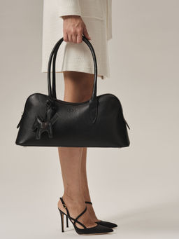 Кожаная сумка Jockey DBR 31168 черный  фото 7