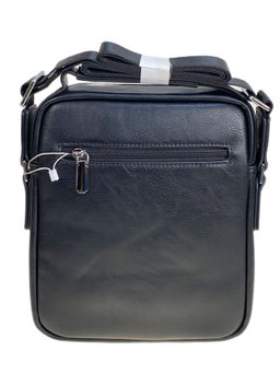 Сумка мужская из натуральной кожи, цвет черный - Greta фото 2