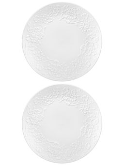 Набор тарелок 2 пр. 17,5*17,5*2 см Цветущая сакура, фарфор - Elan gallery фото 3