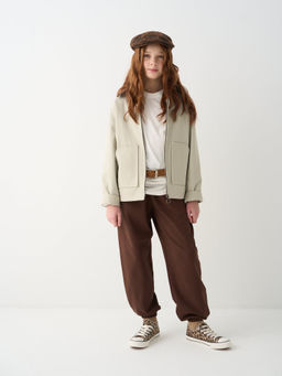 Джоггеры оверсайз облегченные "Шоколад" 7+