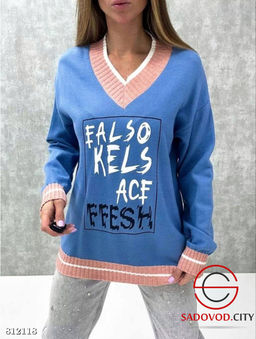 Кофта женская с надписью - Bruno фото 2