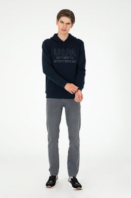 Мужской темно-синий свитшот Неожиданная скидка в корзине - U.s. polo assn фото 4